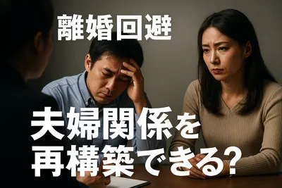 離婚回避 相談、夫婦関係を再構築できる？