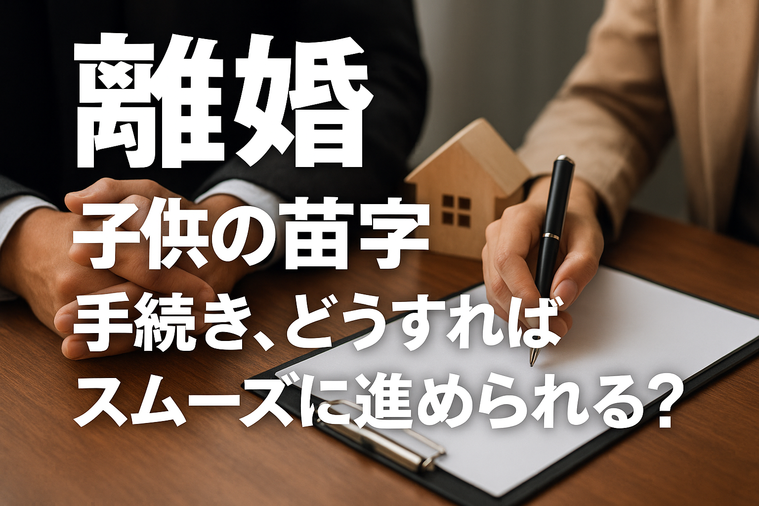 離婚 子供の苗字 手続き、どうすればスムーズに進められる？
