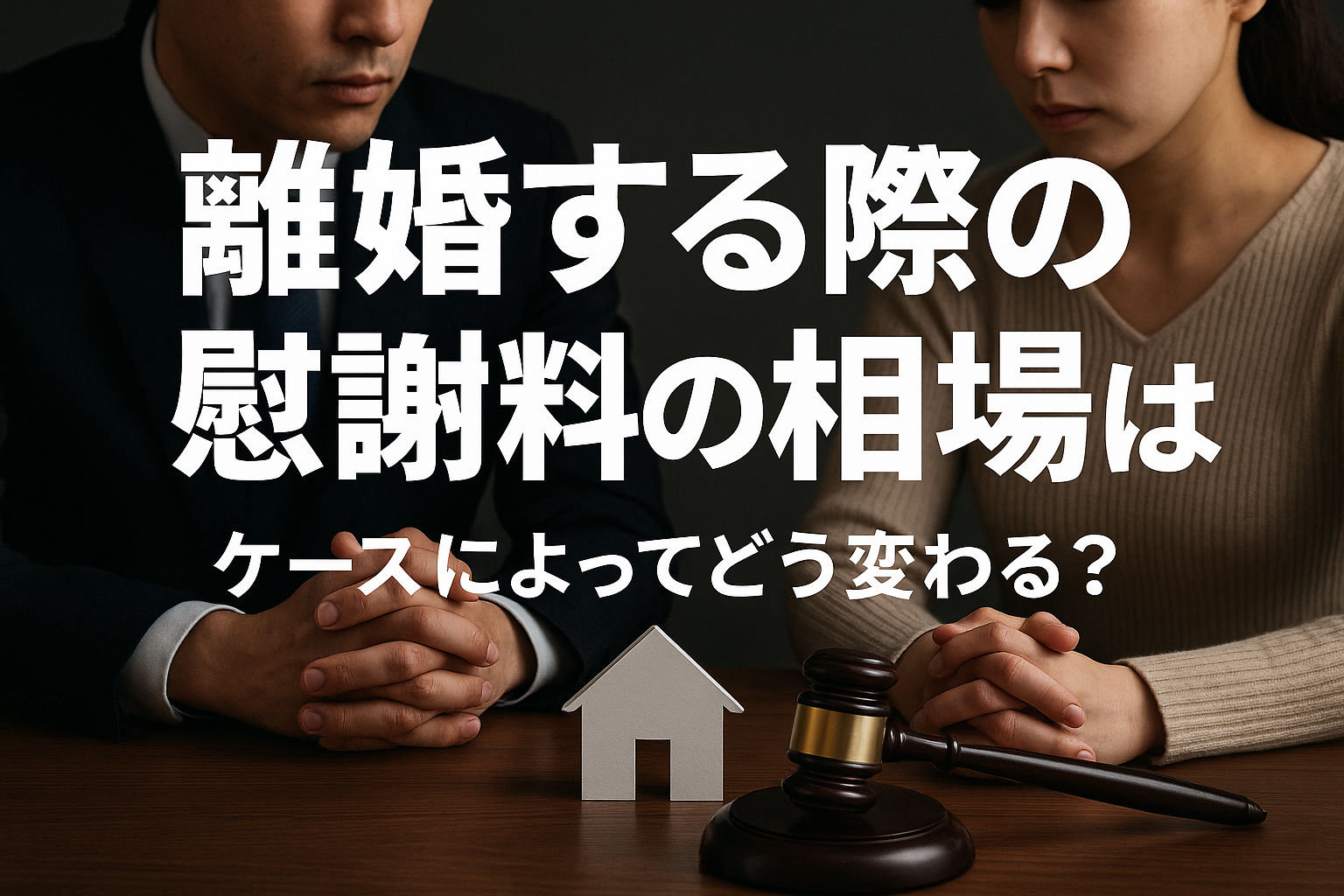 離婚する際の慰謝料の相場はケースによってどう変わる？