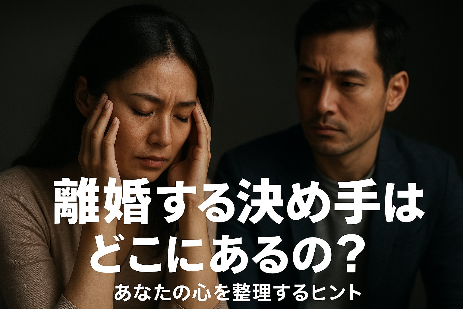 離婚する決め手はどこにあるの？あなたの心を整理するヒント