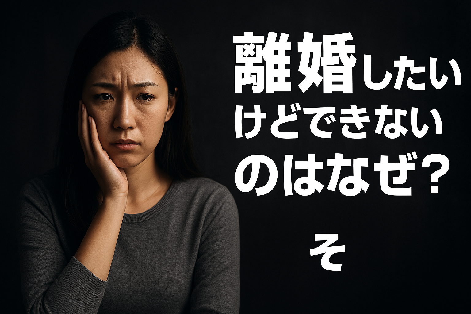 離婚したいけどできないのはなぜ？その理由と解決策は？
