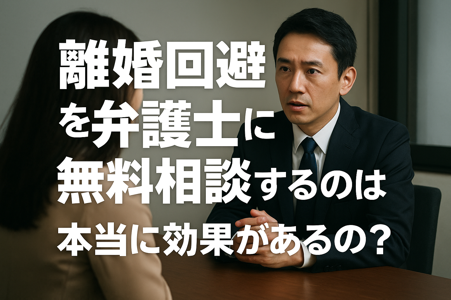 離婚回避を弁護士に無料相談するのは本当に効果があるの?