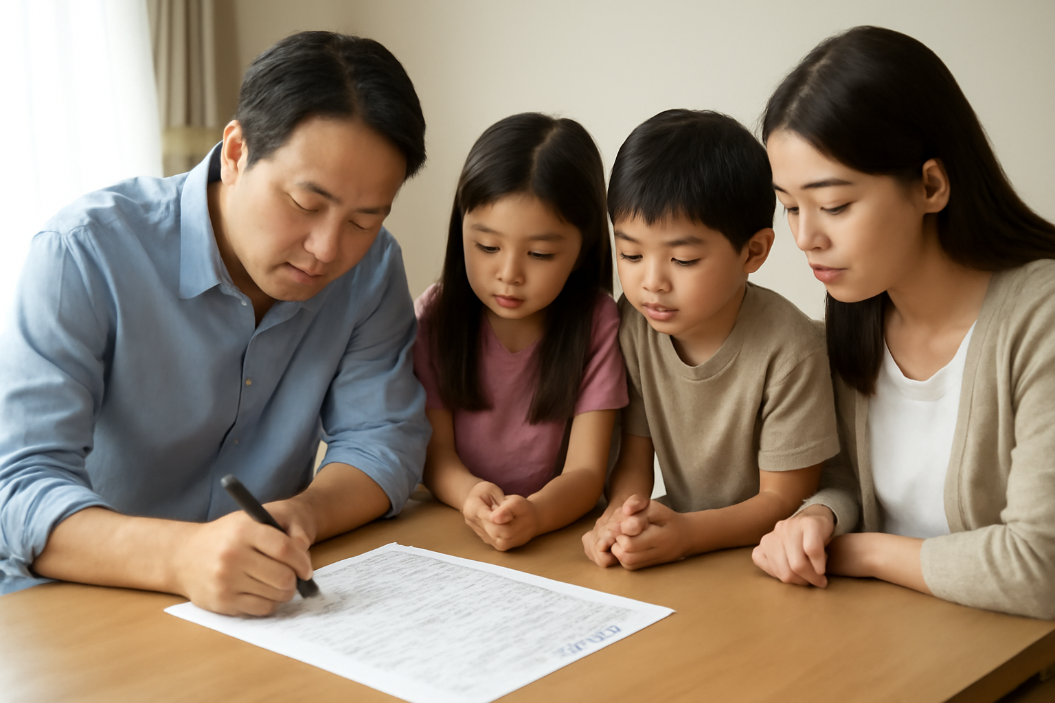 離婚届の書き方で子供が3人いる場合はどうすればいい?子だくさん家庭の離婚届の書き方や注意点を詳しく教えます!
