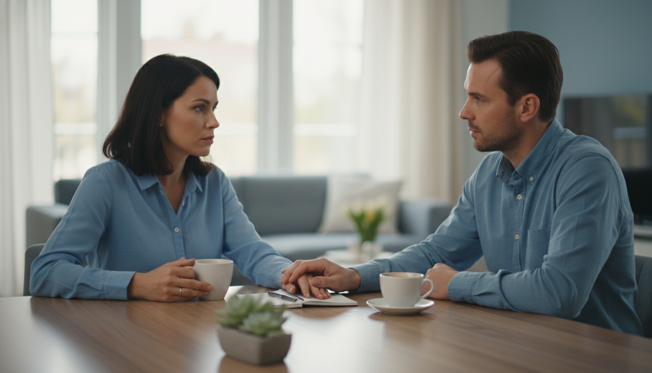 妻の気持ちに寄り添う冷静な対話と日々の小さな変化が鍵です